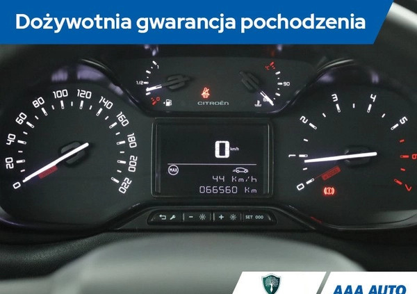 Citroen C3 cena 50000 przebieg: 66559, rok produkcji 2019 z Myślenice małe 254